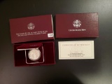1995 Atlanta Olympic Paralympic Proof Deep Cameo Commemorative Silver Dollar