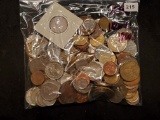 Two Pounds of World Coins