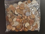 Two Pounds of World Coins