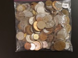 Two Pounds of World Coins