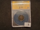 ANACS Semi-Key date 1869 Indian Cent Very Fine 35 - details