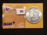 Better Date 1904-O Morgan Dollar Mint State 64+