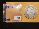 Better Date 1894-O Morgan Dollar