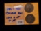 Two Better Grade Canada Large Cents