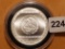 GEM Brilliant Uncirculated 1993 Mexico $2 silver 1/2 onza