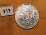 1884-O Morgan Dollar in Extra Fine