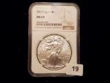 NGC 2019 American Silver Eagle Mint State 69