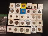 Mix of 30 World Coins