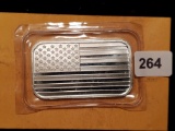 One ounce .999 fine silver bar