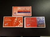 2005, 2006 and 2002 P & D Mint Sets