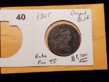 ***AUCTION HIGHLIGHT*** SUPER 1805 DRAPED BUST LARGE CENT IN EXTRA FINE 45 - Details