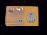 * KEY DATE 1921-S Walking Liberty Half Dollar