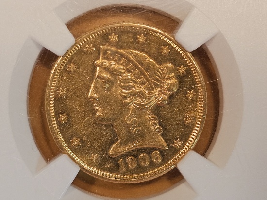 GOLD! NGC 1906-S Liberty Head Gold Five Dollar Half-Eagle