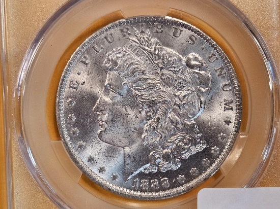 CAC! CAC-graded 1888-O Morgan Dollar in Mint State 62