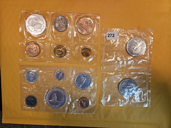 Mexico and Canada Coin sets