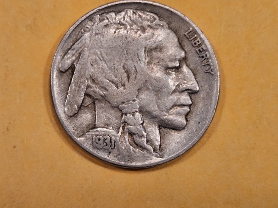 Better Date 1931-S Buffalo Nickel