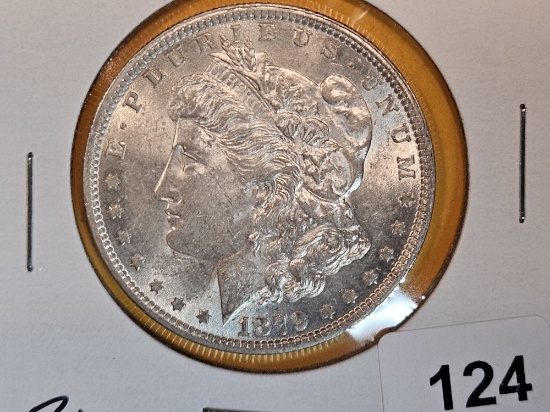 Brilliant Uncirculated 1879 Morgan Dollar