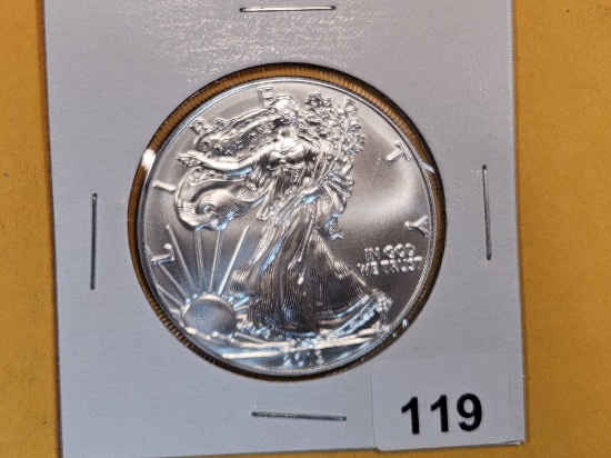 GEM Brilliant Uncirculated 2019 American Silver Eagle