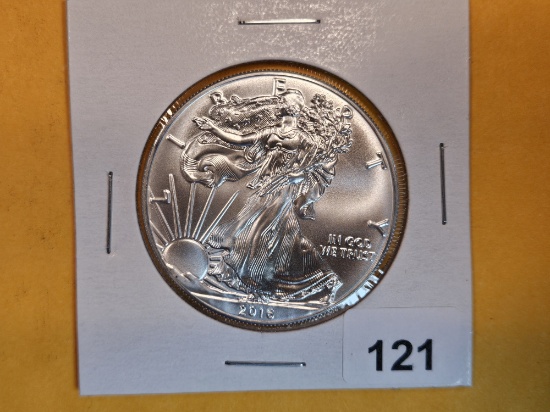 GEM Brilliant Uncirculated 2016 American Silver Eagle