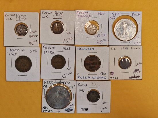 Ten more cool Russian Coins