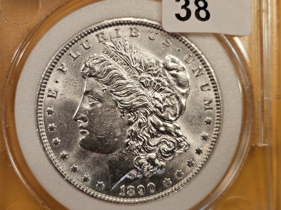 GSA 1890 Morgan Dollar in Mint State 66