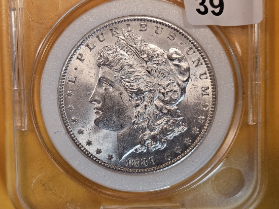 GSA 1889 Morgan Dollar in Mint State 66