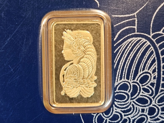GOLD! PAMP Suisse GOLD .9999 fine 2.5 gram Gold bar