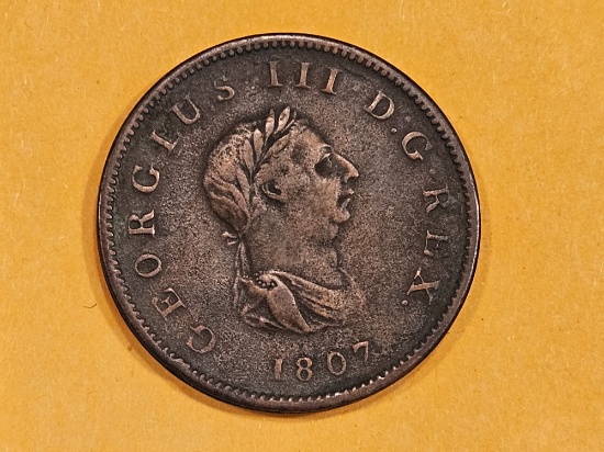1807 British penny