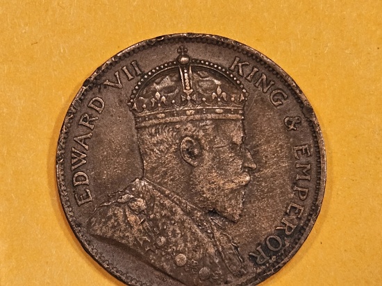 1909 Jersey 1/24 shilling