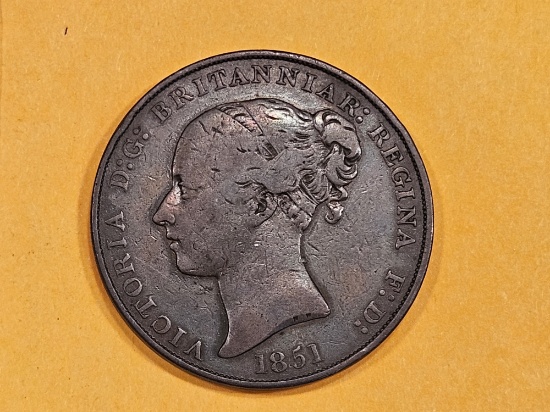 1851 Jersey 1/13 of a shilling