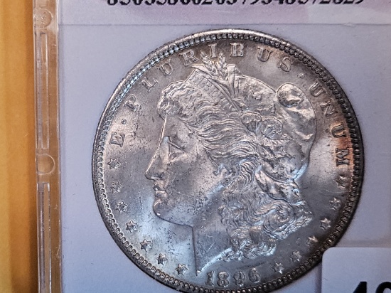 ANGS 1896 Morgan Dollar in Mint State 67