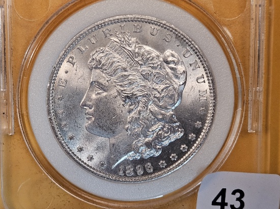GSA 1896 Morgan Dollar in MS-66