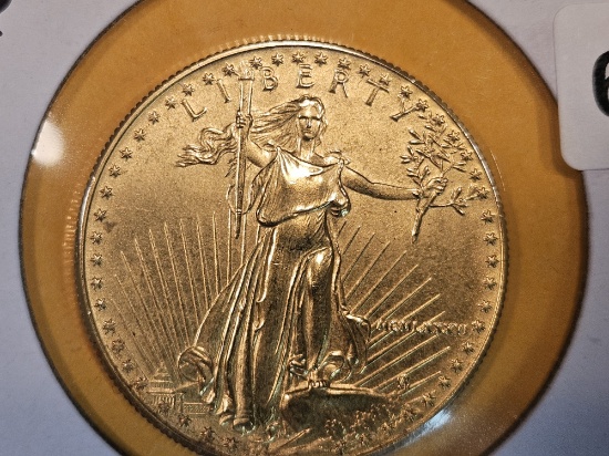 * KEY DATE! GOLD! Brilliant Uncirculated 1986 American Gold Eagle