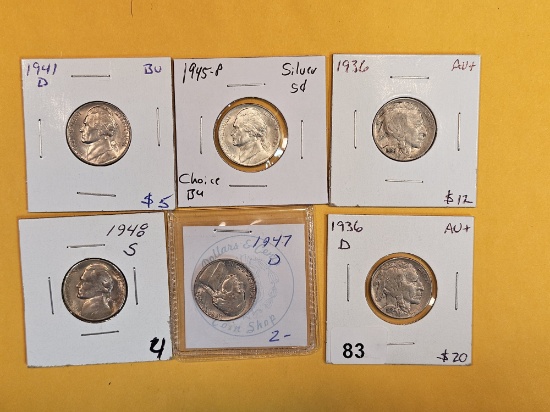 Six little nicer Nickels