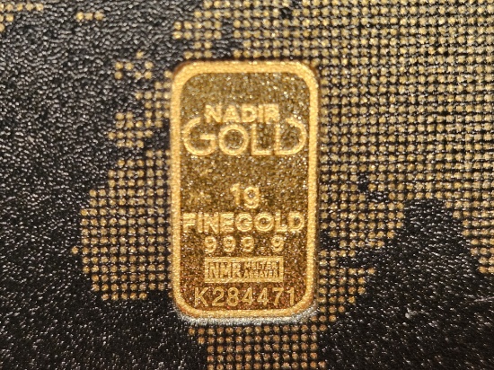 GOLD! Karatbars .9999 fine one gram gold bar