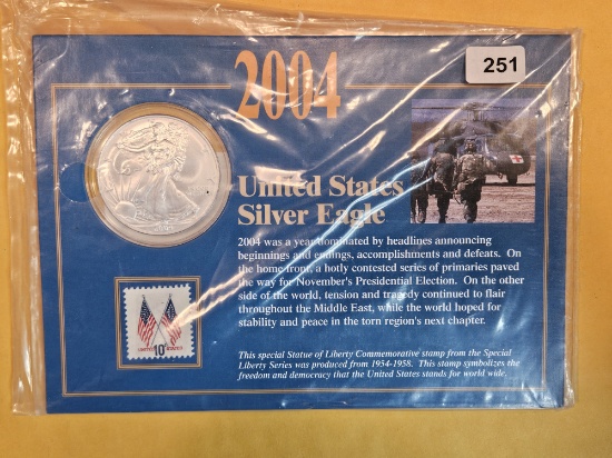 Brilliant Uncirculated 2004 American Silver Eagle