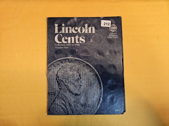 Mostly full 1909 - 1941 Lincoln Wheat cent collection