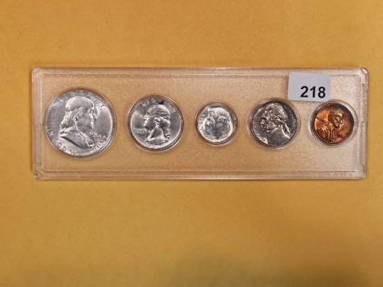 Brilliant Uncirculated 1961 Year Coin Set
