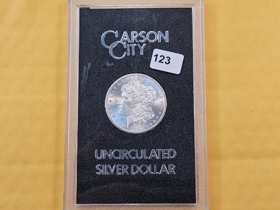 ** KEY DATE ** GSA 1882-CC Morgan Silver Dollar in Choice Brilliant Uncirculated Plus