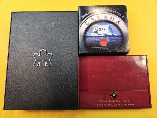 Three Canadian Mint Products