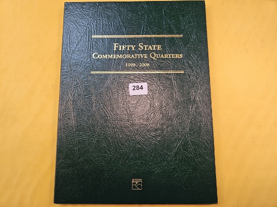 Completed Fifty State Commemorative Quarter Littleton Album