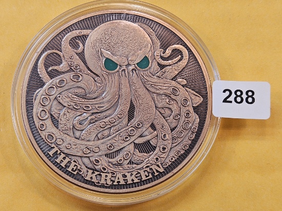 Five Ounce .999 Fine Copper Art Round