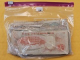 Fifty Mixed Circulated World Notes