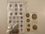 1967 Jamaican Uncirculated Coin Set and a bag of Twenty-Five Coins from Twenty-Five Countries