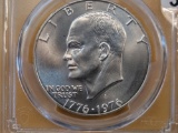 GEM! PCGS 1976-S Eisenhower Silver Dollar in Mint State 67