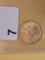 GOLD! Brilliant Uncirculated 1945 Mexico Gold dos pesos
