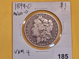 Variety! 1899-O Morgan Dollar Micro-O
