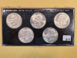 Eisenhower Silver Dollar Collection