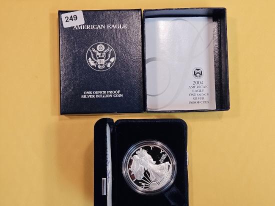 GEM Proof Deep Cameo 2004 American Silver Eagle
