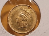 GOLD! 1856 Gold Dollar